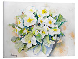 Magnettafel Christrosen 2