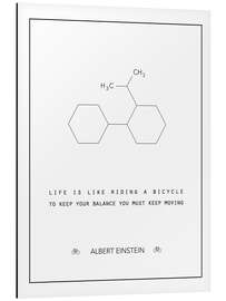 Magnettafel Albert Einstein - Keep Moving