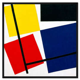 Gerahmter Kunstdruck Komposition IX