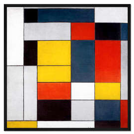 Gerahmter Kunstdruck Nr. VI / Komposition Nr. II