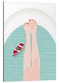 Magnettafel Badewanne