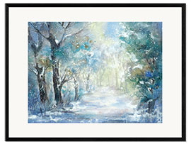 Framed art print Winterallee