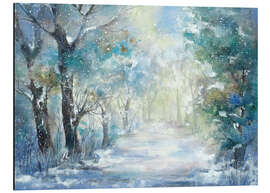 Magnettafel Winterallee