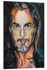 Tableau en plexi-alu Portrait de Florent Pagny