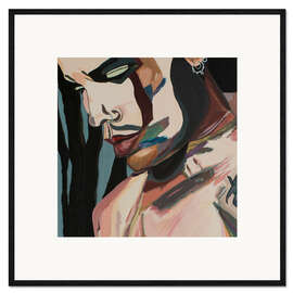 Gerahmter Kunstdruck Stillness of Heart, Lenny Kravitz