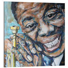 Magnettafel What a Wonderful World, Louis Armstrong