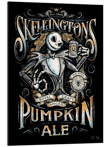 Acrylic print Jack Skellington's Ale