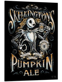 Aluminium print Jack Skellington's Ale