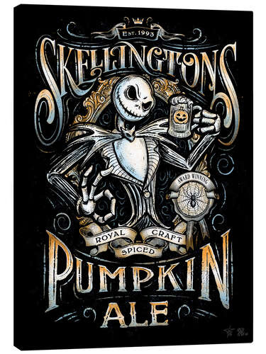 Canvastavla Jack Skellington's Ale