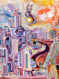 Magnettafel Die Katze, die die Sonne gestohlen hat