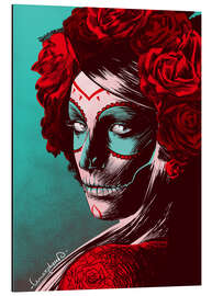 Magnettafel Dia de los muertos