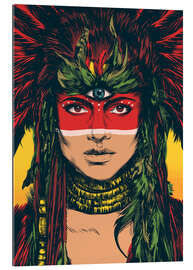 Gallery print Aztec Goddess I