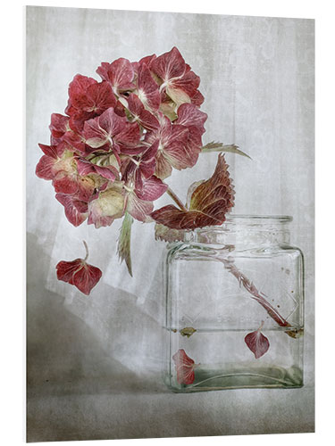 Quadro em PVC Still life with Hydrangea