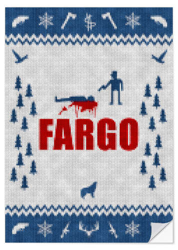 Sisustustarra Fargo - minimum alternative film TV - knitted look