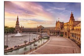 Magnettafel Placa de Espana - Sevilla