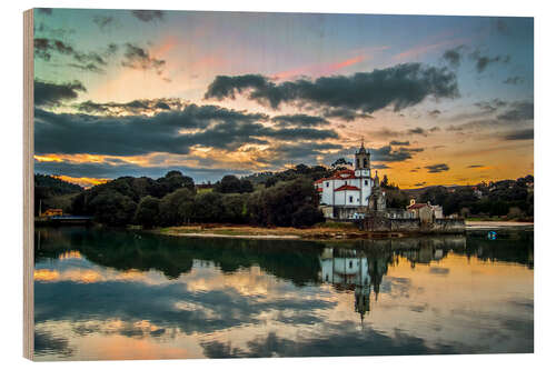 Holzbild Barru Asturien