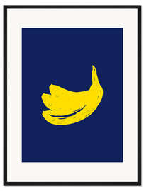 Gerahmter Kunstdruck Banana Pop-Art