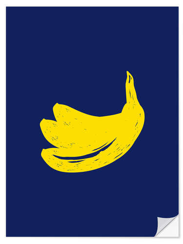 Sticker mural Banana Pop art