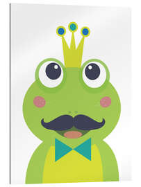 Gallery print Frog with mustache