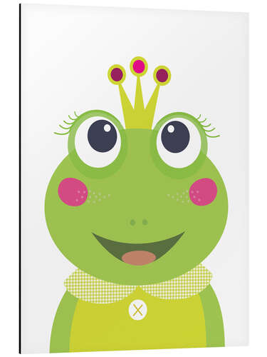 Cuadro de aluminio Princess Frog