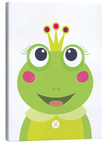 Canvas-taulu Princess Frog