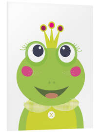 Tableau en PVC Princesse grenouille