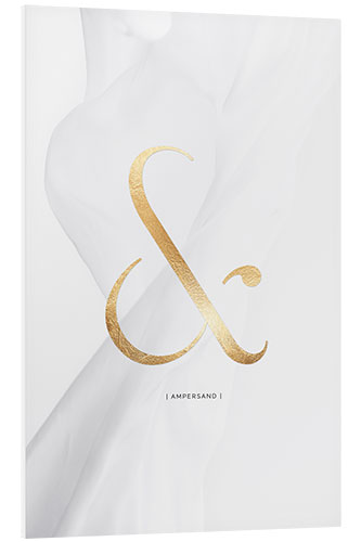 PVC-tavla AMPERSAND GOLD