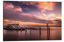 Magnettafel Bodensee Sonnenuntergang II