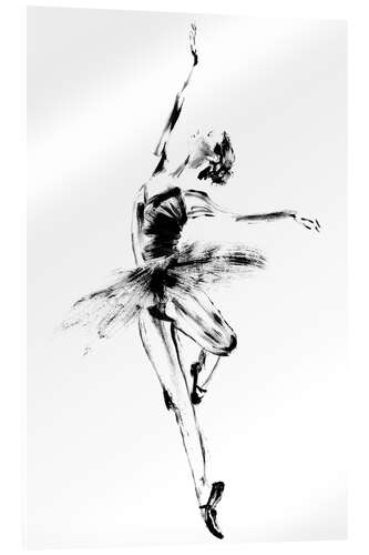 Acrylglasbild Ballett Pirouette