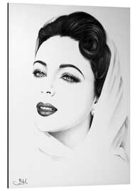 Magnettafel Elizabeth Taylor I