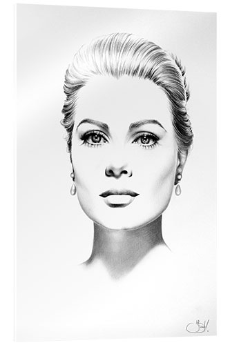 Acrylglasbild Grace Kelly I