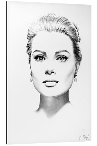 Obraz na aluminium Grace Kelly I