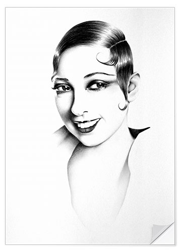 Naklejka na ścianę Josephine Baker