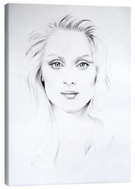 Canvas print Meryl Streep