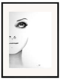 Gerahmter Kunstdruck Mila Kunis