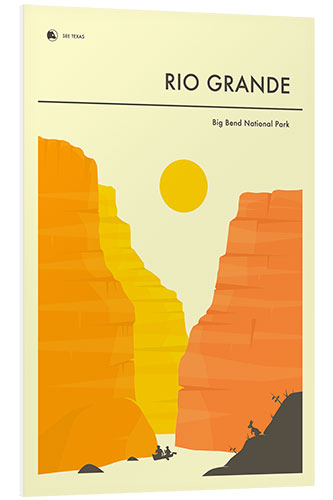 Foam board print BIG BEND NATIONAL PARK POSTER