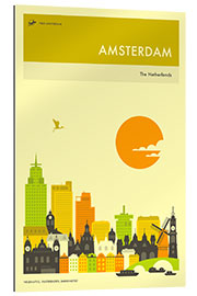 Gallery print AMSTERDAM TRAVEL POSTER