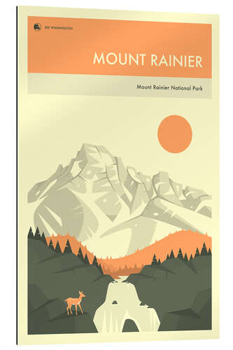 Gallery print MOUNT RAINIER NATIONAL PARK POSTER