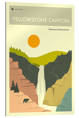 Gallery print Yellowstone Canyon