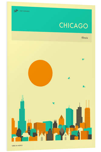 PVC print Chicago