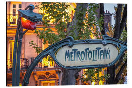 Quadro em alumínio Paris Metropolitain