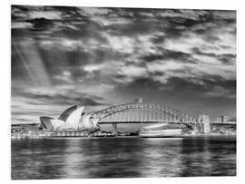 Foam board print Sydney landmarks