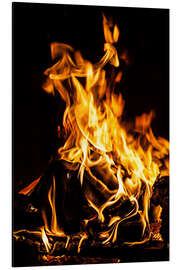 Magnettafel Kaminfeuer