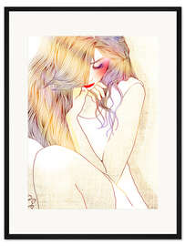 Gerahmter Kunstdruck An einem Frühlingstag II