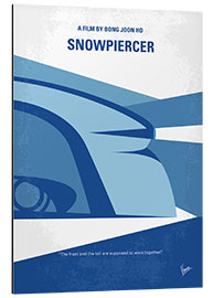 Aluminium print Snowpiercer