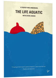 Foam board print The Life Aquatic with Steve Zissou