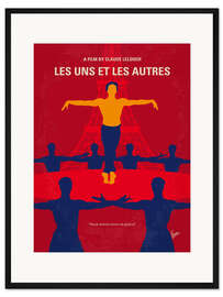 Gerahmter Kunstdruck Les Uns Et Les Autres