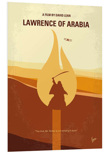 Foam board print Lawrence Of Arabia