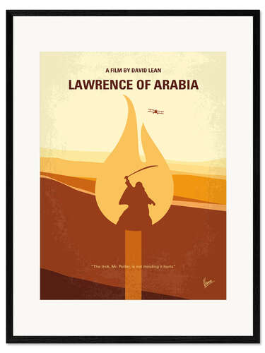 Plakat artystyczny premium w ramie Lawrence Of Arabia