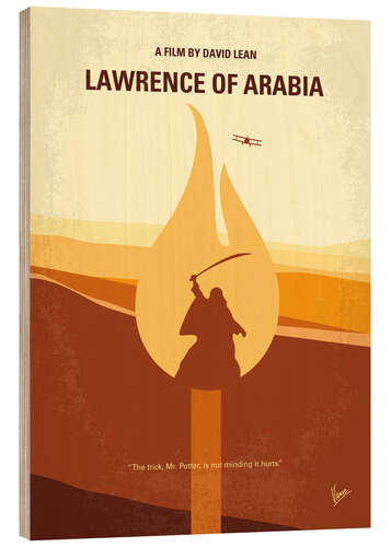 Holzbild Lawrence Of Arabia